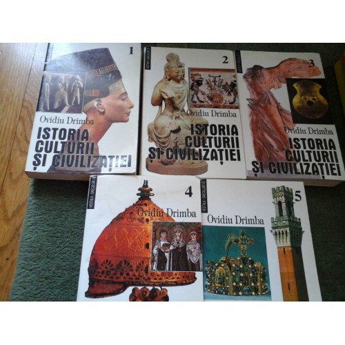 ISTORIA CULTURII SI CIVILIZATIEI (5 volume) - Ovidiu Drimba ISTORIA CULTURII SI CIVILIZATIEI (5 volume) - Ovidiu Drimba